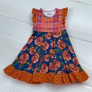 Oopsie Daisy Rose Twirl Dress Size 10